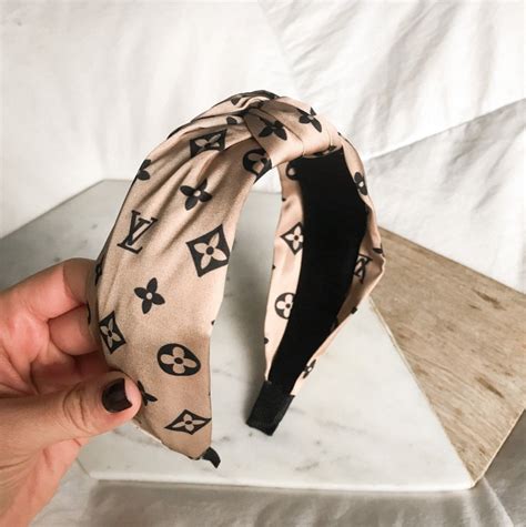 bandeau lv cheveux|bandeau cheveux headband.